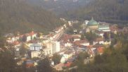 Archived webcam image showing St. Blasien in the Black Forest on 28 Jun 2026 at 18:45