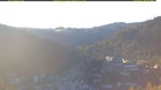 Archived webcam image showing St. Blasien in the Black Forest on 4 Jul 2026 at 07:25