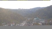 Archived webcam image showing St. Blasien in the Black Forest on 1 Oct 2026 at 08:23