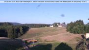 Archived webcam image showing Schwärzenbacher ski lift on 12 Jul 2026 at 07:52