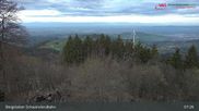 Archived webcam image showing Schauinsland top station on 19 Apr 2026 at 07:58