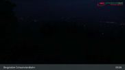 Archived webcam image showing Schauinsland top station on 18 May 2026 at 05:24