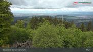 Archived webcam image showing Schauinsland top station on 18 May 2026 at 11:24