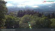 Archived webcam image showing Schauinsland top station on 18 May 2026 at 19:24