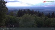 Archived webcam image showing Schauinsland top station on 18 May 2026 at 21:24