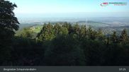 Archived webcam image showing Schauinsland top station on 18 Jun 2026 at 07:58