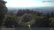 Archived webcam image showing Schauinsland top station on 12 Jul 2026 at 19:14