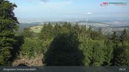 Archived webcam image showing Schauinsland top station on 18 Jul 2026 at 09:23