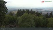 Archived webcam image showing Schauinsland top station on 16 Aug 2026 at 11:14