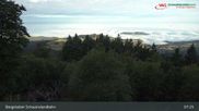 Archived webcam image showing Schauinsland top station on 26 Aug 2026 at 07:32