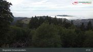 Archived webcam image showing Schauinsland top station on 26 Aug 2026 at 08:32