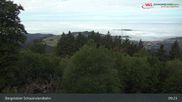 Archived webcam image showing Schauinsland top station on 26 Aug 2026 at 09:32