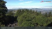 Archived webcam image showing Schauinsland top station on 26 Aug 2026 at 11:32