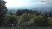 Archived webcam image showing Schauinsland top station on 26 Aug 2026 at 17:32