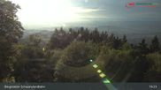 Archived webcam image showing Schauinsland top station on 26 Aug 2026 at 19:32