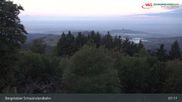 Archived webcam image showing Schauinsland top station on 21 Sep 2026 at 07:33