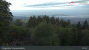 Archived webcam image showing Schauinsland top station on 21 Sep 2026 at 08:33