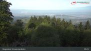 Archived webcam image showing Schauinsland top station on 21 Sep 2026 at 09:33