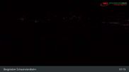Archived webcam image showing Schauinsland top station on 16 Oct 2026 at 01:12