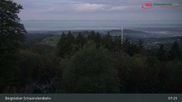 Archived webcam image showing Schauinsland top station on 16 Oct 2026 at 07:12