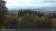 Archived webcam image showing Schauinsland top station on 16 Oct 2026 at 15:12