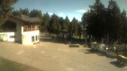 Archived webcam image showing Ski- and bobsleigh-arena Wasserkuppe on 28 May 2026 at 08:57