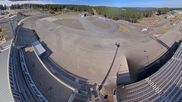 Archived webcam image showing Biathlon Stadium Oberhof on 9 Apr 2026 at 14:32