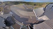 Archived webcam image showing Biathlon Stadium Oberhof on 10 Oct 2026 at 16:19