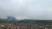 Archived webcam image showing Mittenwald Webcam on 7 May 2026 at 06:00