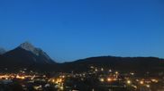 Archived webcam image showing Mittenwald Webcam on 12 Jul 2026 at 04:53