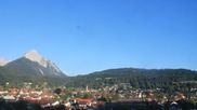Archived webcam image showing Mittenwald Webcam on 12 Jul 2026 at 07:53