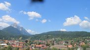 Archived webcam image showing Mittenwald Webcam on 12 Jul 2026 at 12:53