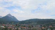 Archived webcam image showing Mittenwald Webcam on 20 Aug 2026 at 10:12