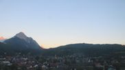 Archived webcam image showing Mittenwald Webcam on 15 Sep 2026 at 07:01