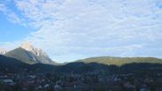 Archived webcam image showing Mittenwald Webcam on 15 Sep 2026 at 08:01