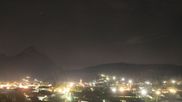 Archived webcam image showing Mittenwald Webcam on 5 Oct 2026 at 00:36