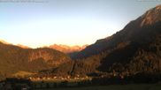 Archiviertes Webcam Bild: Bad Hindelang: Blick vom Kirchturm am 29.05.2026 um 20:55 Uhr