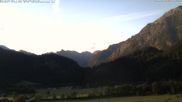 Archived webcam image showing Spire of Bad Hindelang on 7 Jul 2026 at 07:43