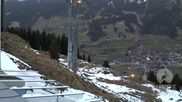 Archived webcam image showing Hornbahn mountain station on 17 Mar 2026 at 18:12