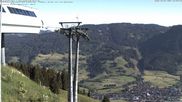 Archived webcam image showing Hornbahn mountain station on 29 May 2026 at 08:41