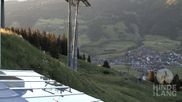 Archiviertes Webcam Bild: Bergstation Hornbahn, Blick Bad Hindelang am 29.05.2026 um 20:55 Uhr