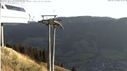 Archived webcam image showing Hornbahn mountain station on 12 Jul 2026 at 06:10