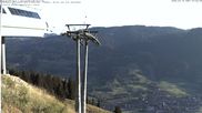Archived webcam image showing Hornbahn mountain station on 12 Jul 2026 at 07:10