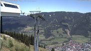 Archived webcam image showing Hornbahn mountain station on 12 Jul 2026 at 12:10