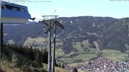 Archived webcam image showing Hornbahn mountain station on 12 Jul 2026 at 16:10