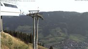 Archived webcam image showing Hornbahn mountain station on 14 Jul 2026 at 07:13