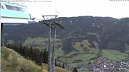 Archiviertes Webcam Bild: Bergstation Hornbahn, Blick Bad Hindelang am 26.08.2026 um 08:46 Uhr