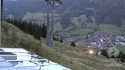 Archiviertes Webcam Bild: Bergstation Hornbahn, Blick Bad Hindelang am 26.08.2026 um 20:46 Uhr