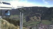 Archiviertes Webcam Bild: Bergstation Hornbahn, Blick Bad Hindelang am 30.08.2026 um 10:43 Uhr