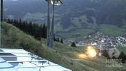 Archiviertes Webcam Bild: Bergstation Hornbahn, Blick Bad Hindelang am 30.08.2026 um 20:43 Uhr